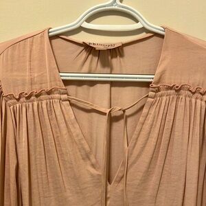 Philosophy pale pink blouse